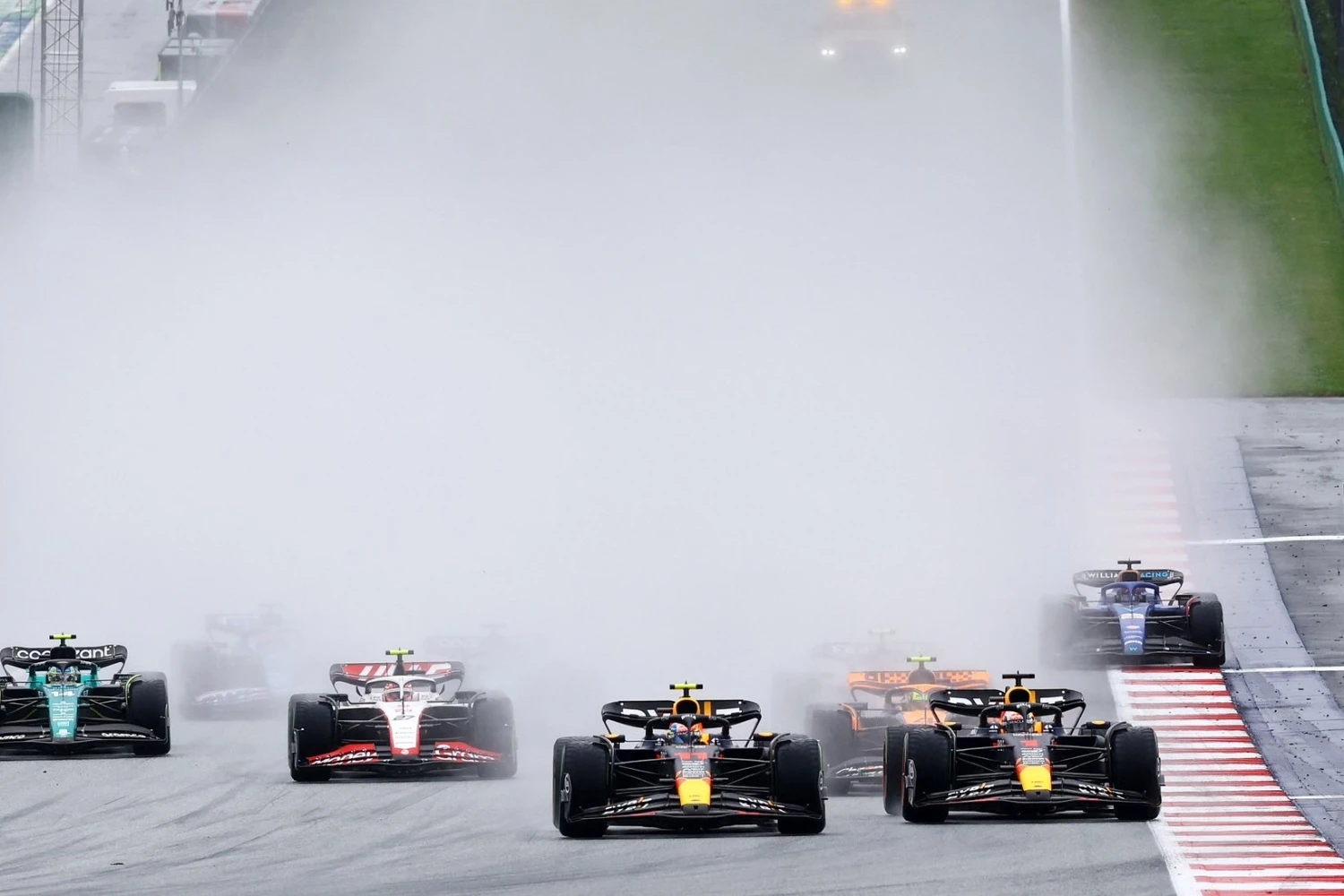 Grand Prix d’Autriche – Sprint : Lutte presque fratricide chez Red Bull