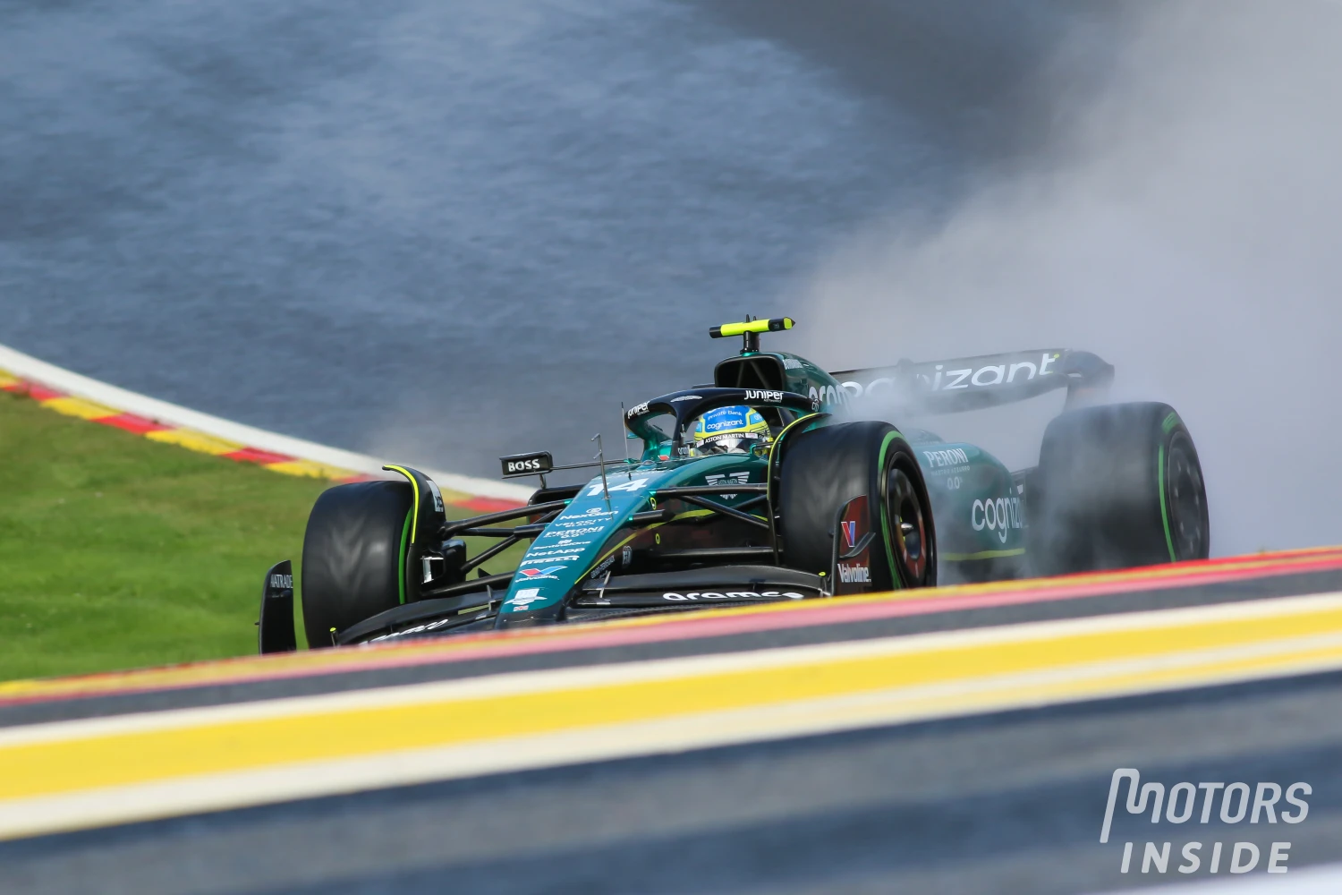Fernando Alonso reçoit un avertissement des commissaires de course