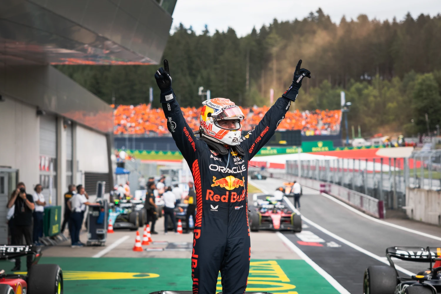Grand Prix d’Autriche – Le monopole Verstappen durant la course