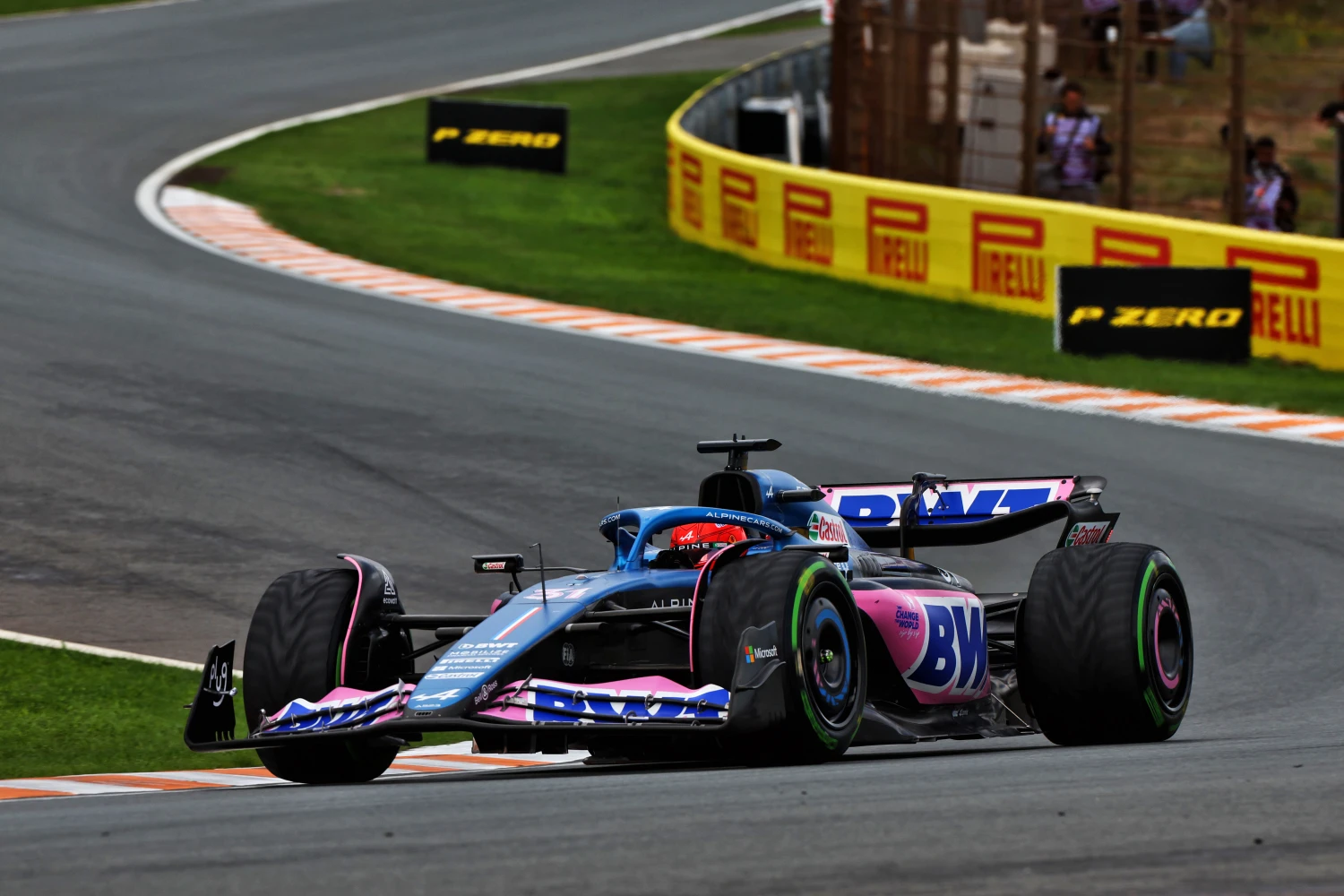 Ocon sur les pneus pluie à Zandvoort : « à aucun moment le bon pneu »