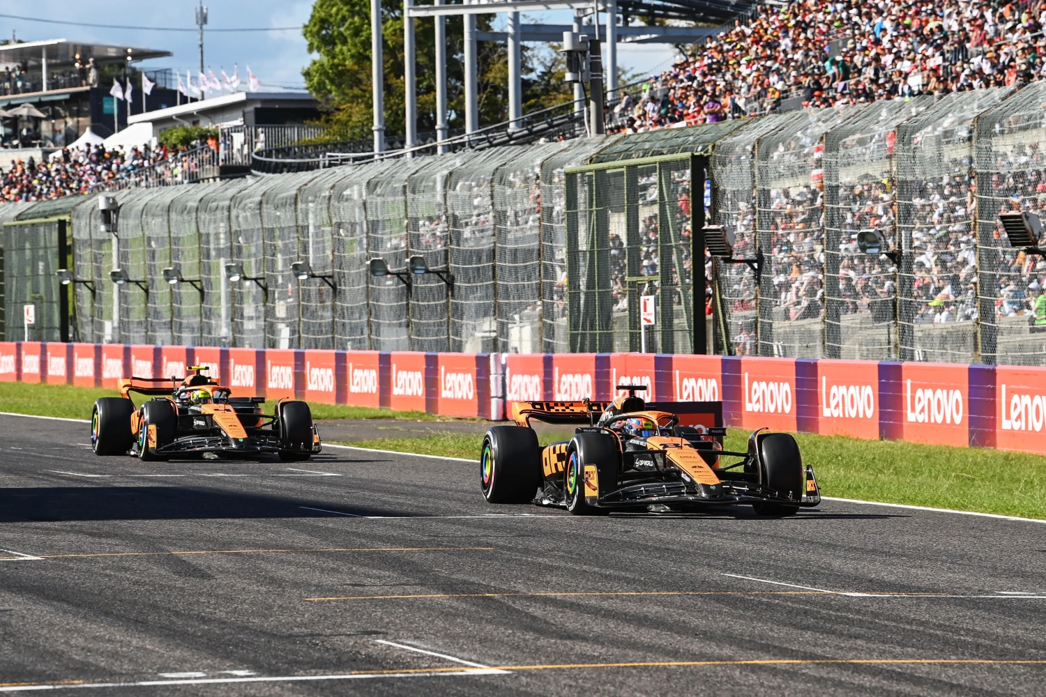 McLaren continue sa moisson à Suzuka