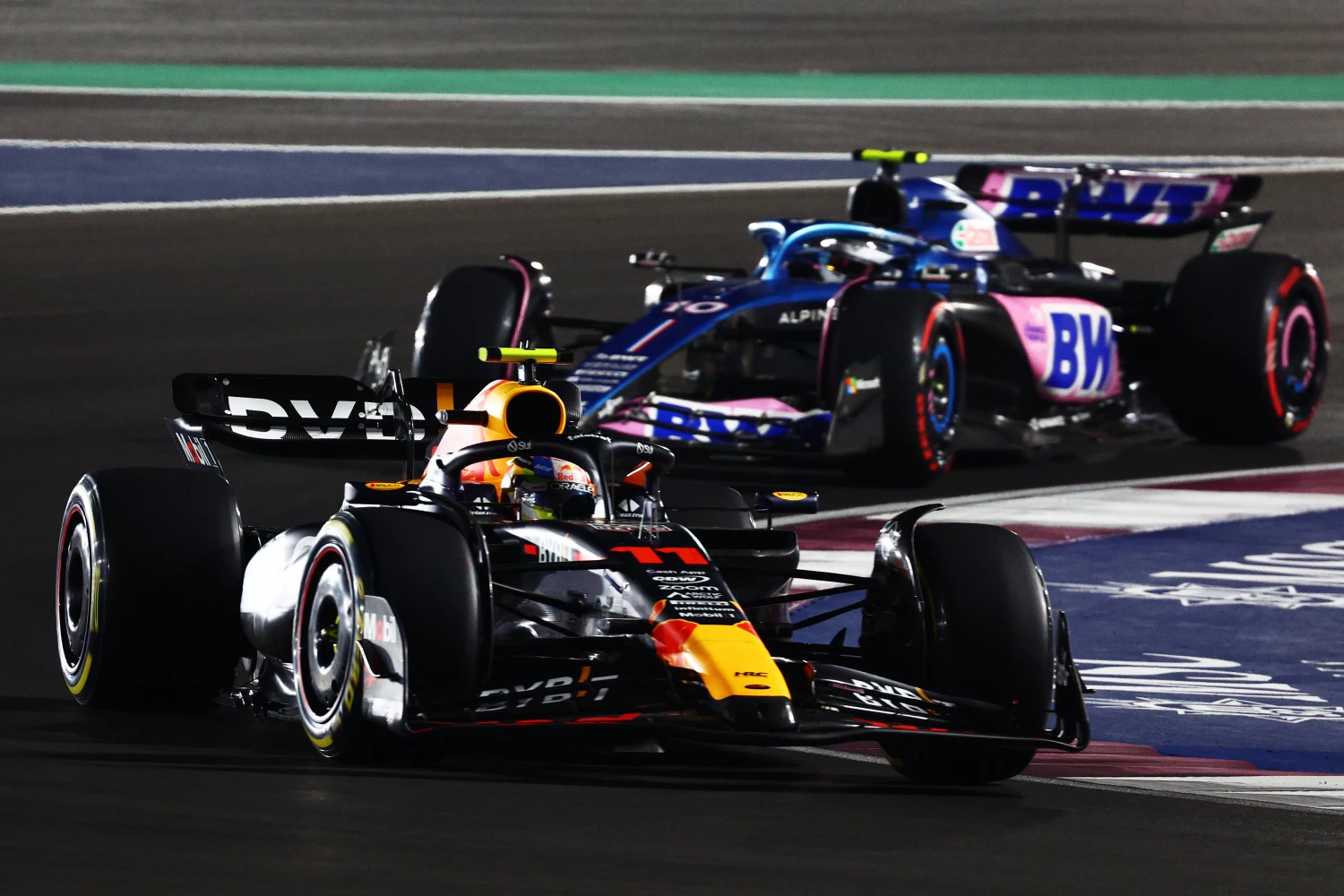 Sergio Perez partira des stands à Doha