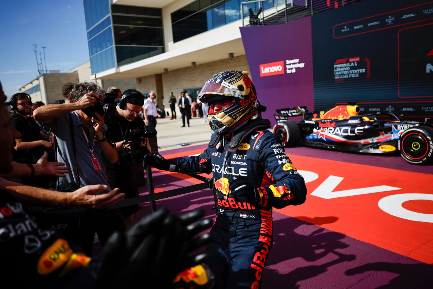 Max Verstappen aura des gardes du corps au Mexique, terres de Sergio Perez