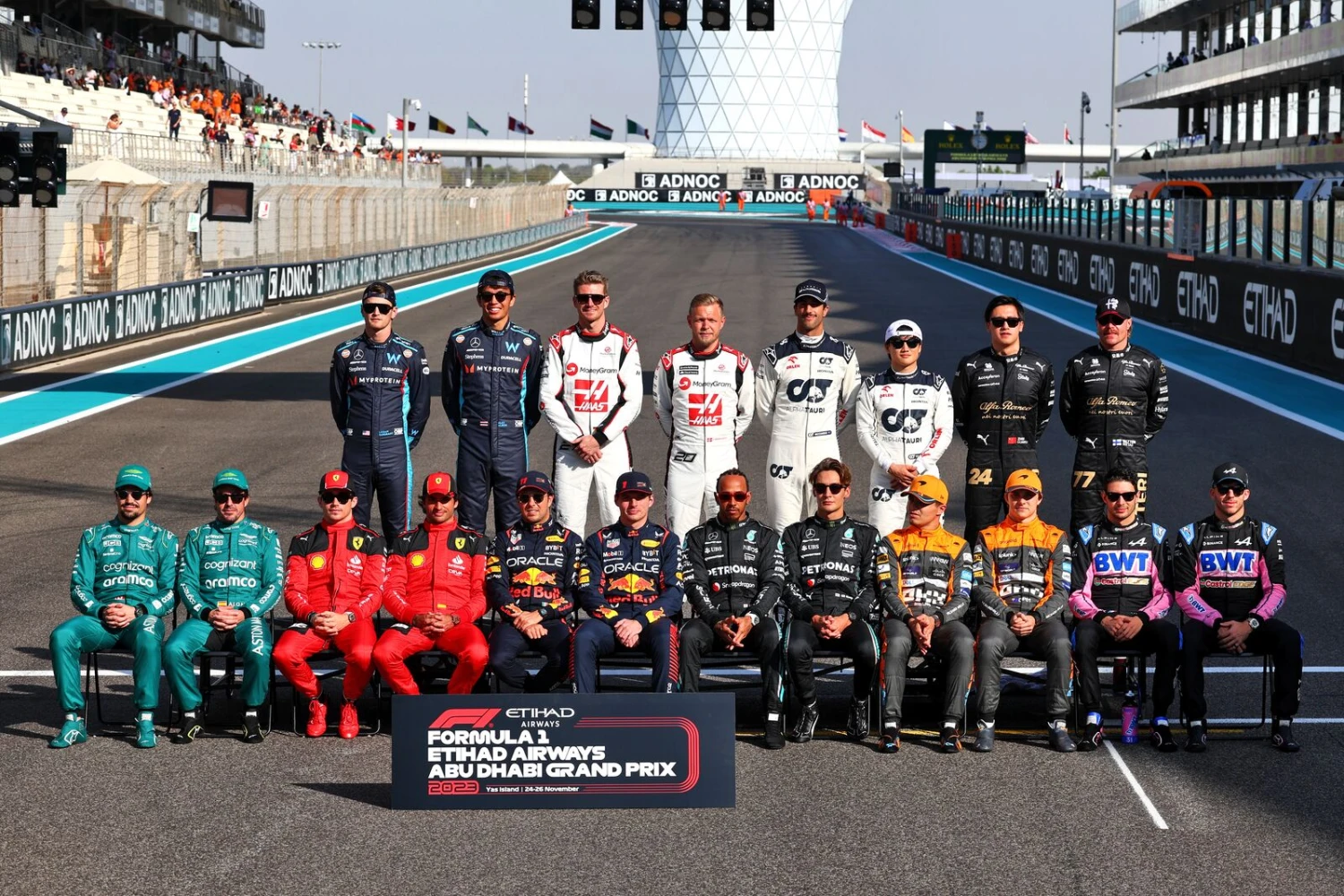 La grille F1 de la saison 2024 est déjà historique