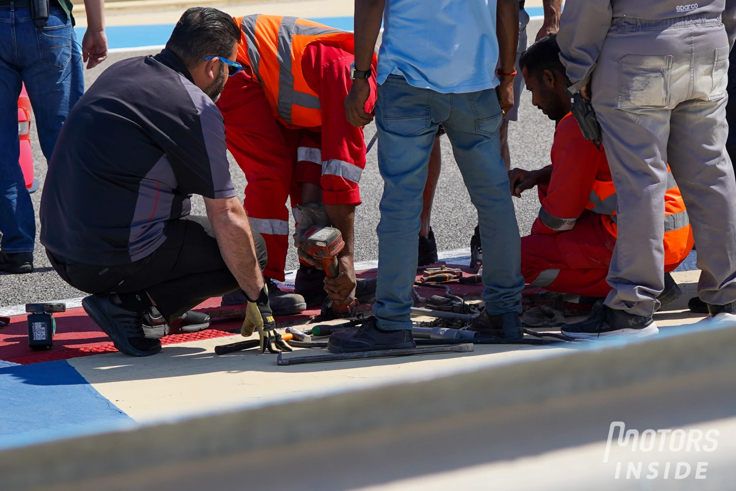 Drapeau rouge à Bahreïn : Les essais interrompus en ce 3ème jour