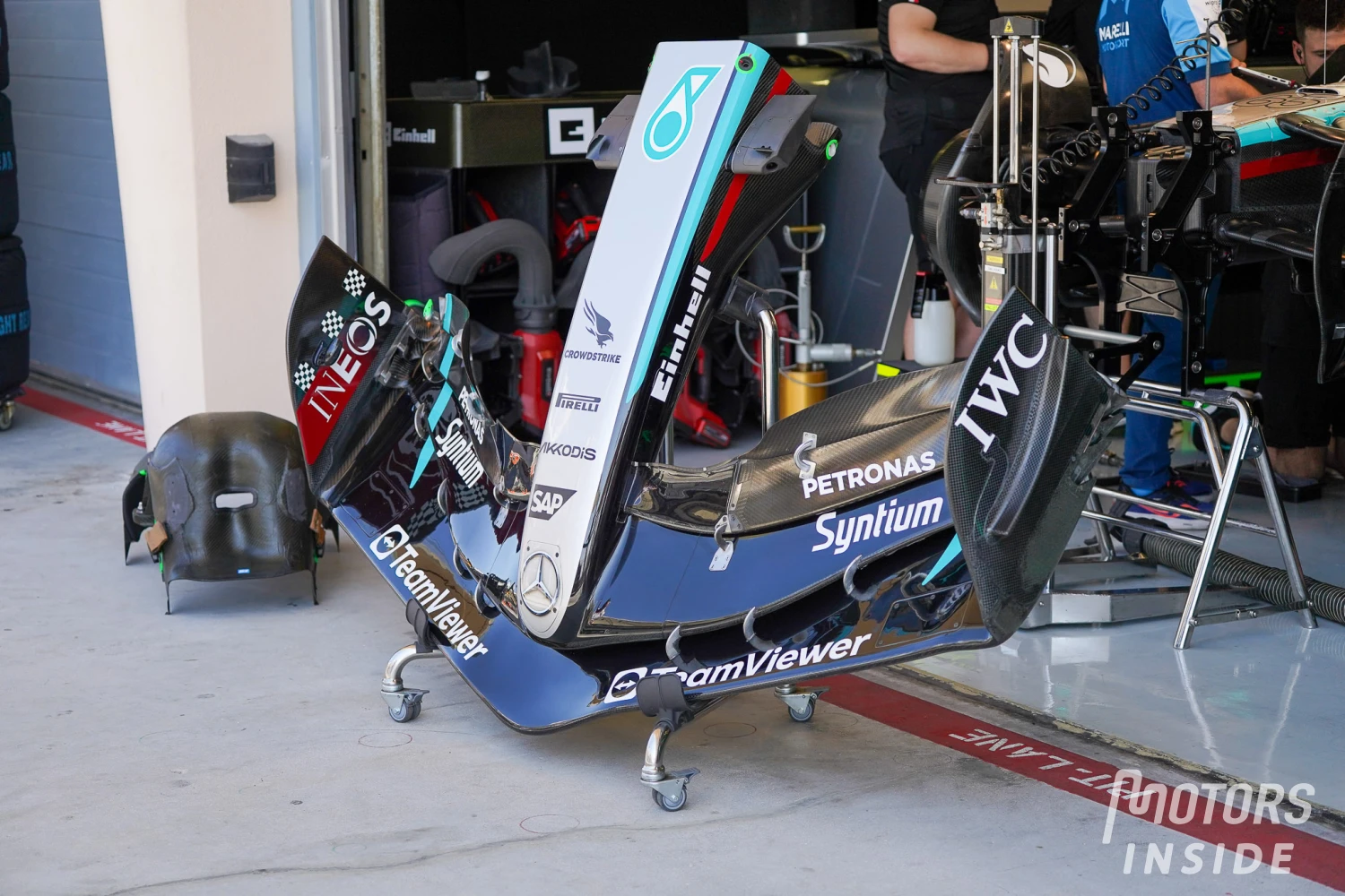 Mercedes est resté en contact avec la FIA pour valider son nouvel aileron avant