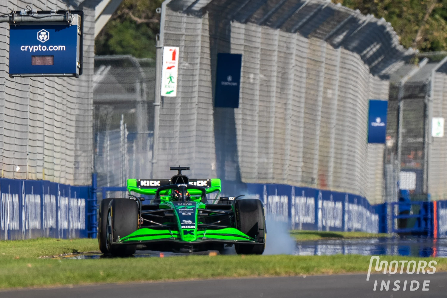 Kick Sauber écope d’une amende de 5000 euros après le Grand Prix d’Australie