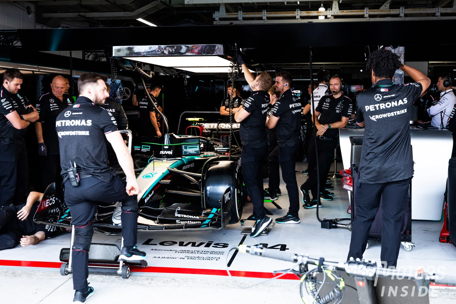 5 000€ d’amende pour Mercedes après les qualifications à Suzuka