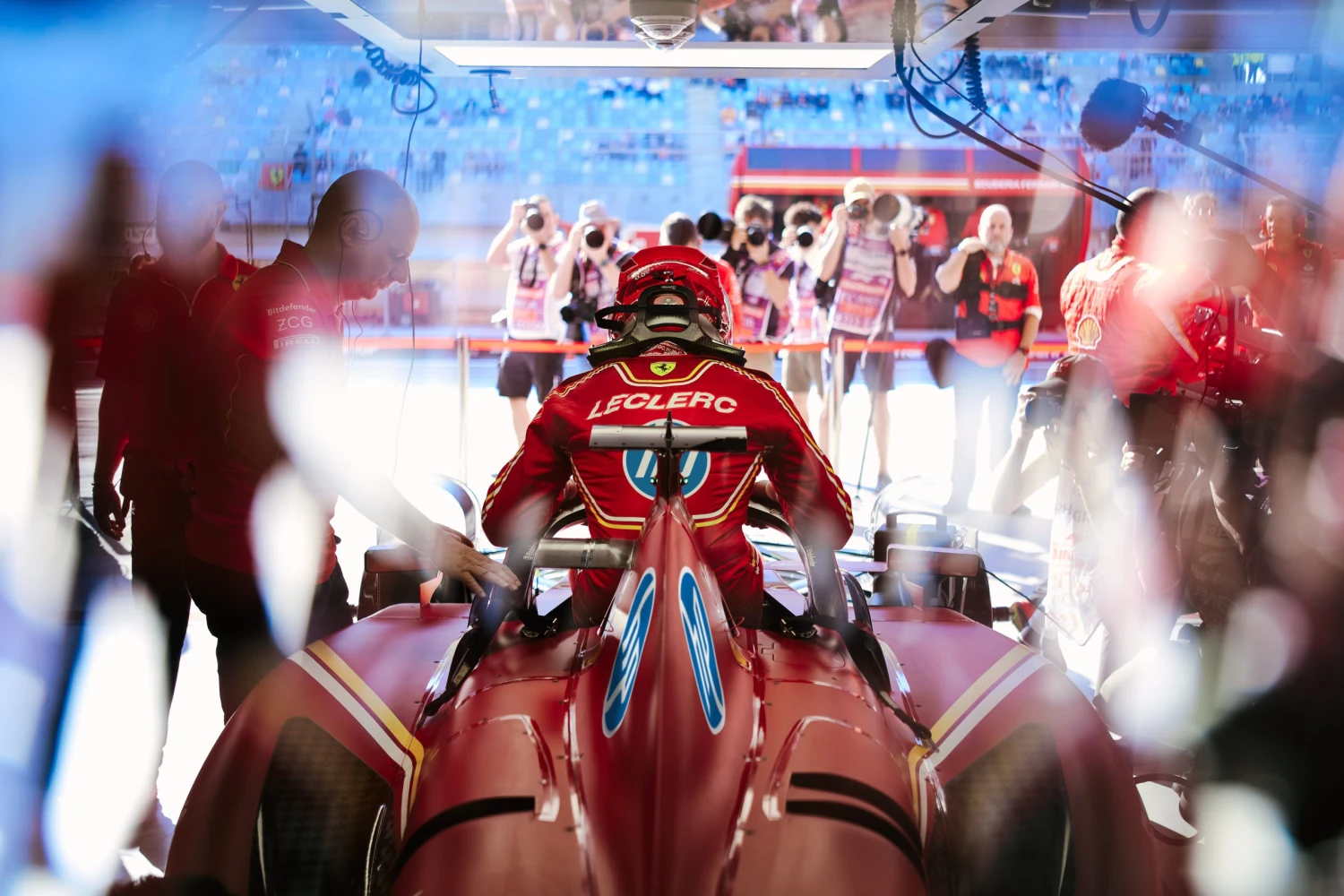Charles Leclerc change d’ingénieur de course avant Imola