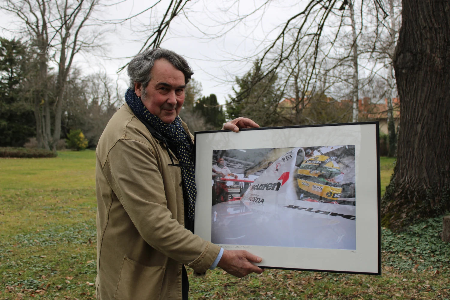 Une photographie inédite d’Ayrton Senna à vendre aux enchères