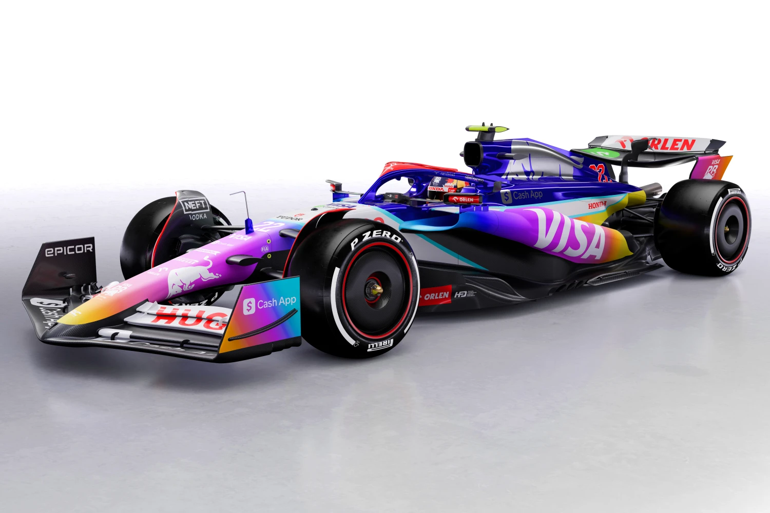 Racing Bulls dévoile une livrée très colorée pour Miami