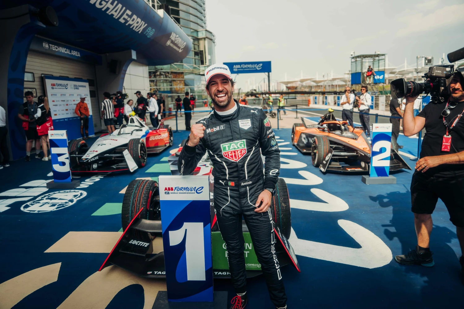 ePrix de Shanghai 2024 – Course 2 : Antonio Felix da Costa vainqueur, Norman Nato sur le podium
