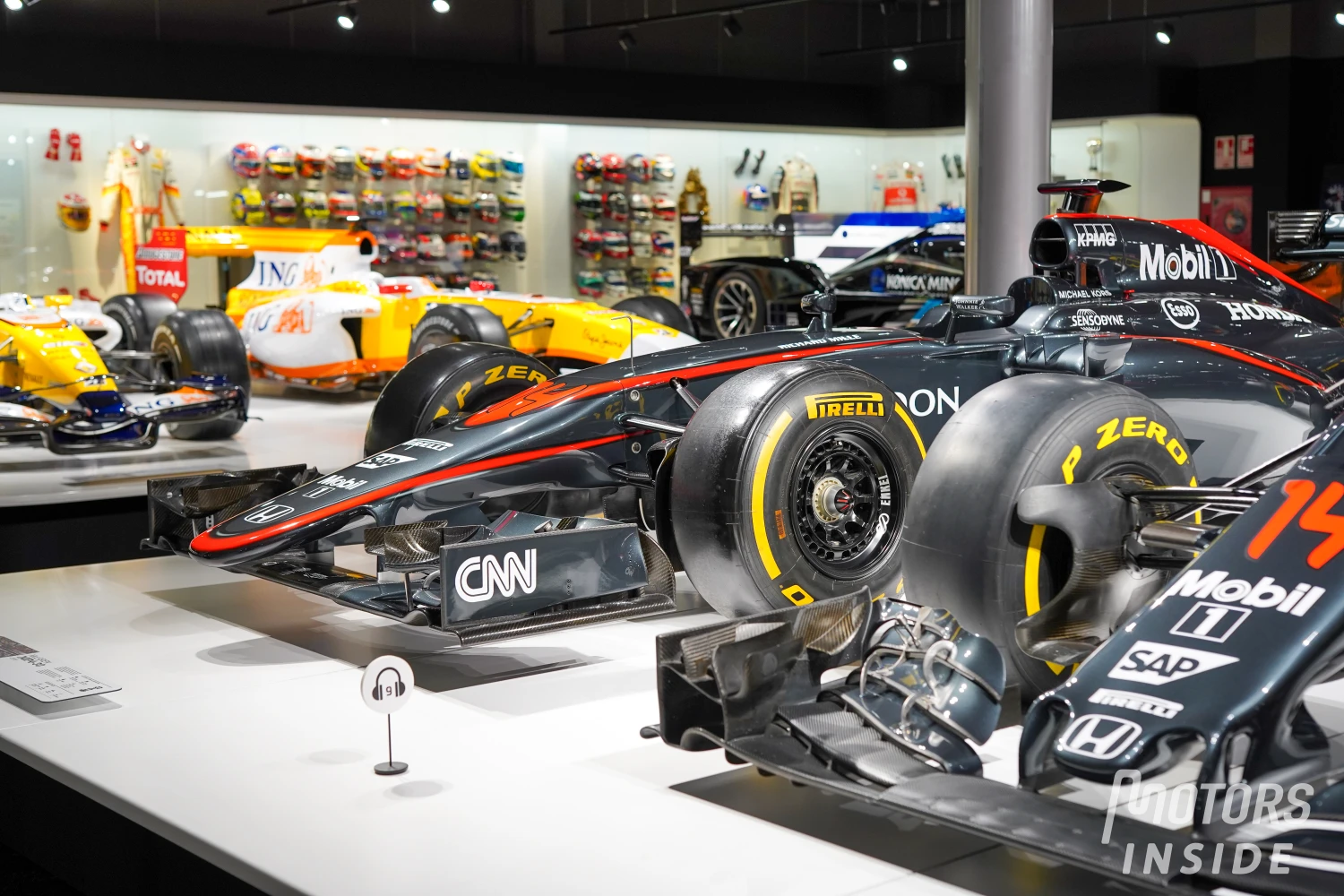 Inside au musée de Fernando Alonso à Oviedo
