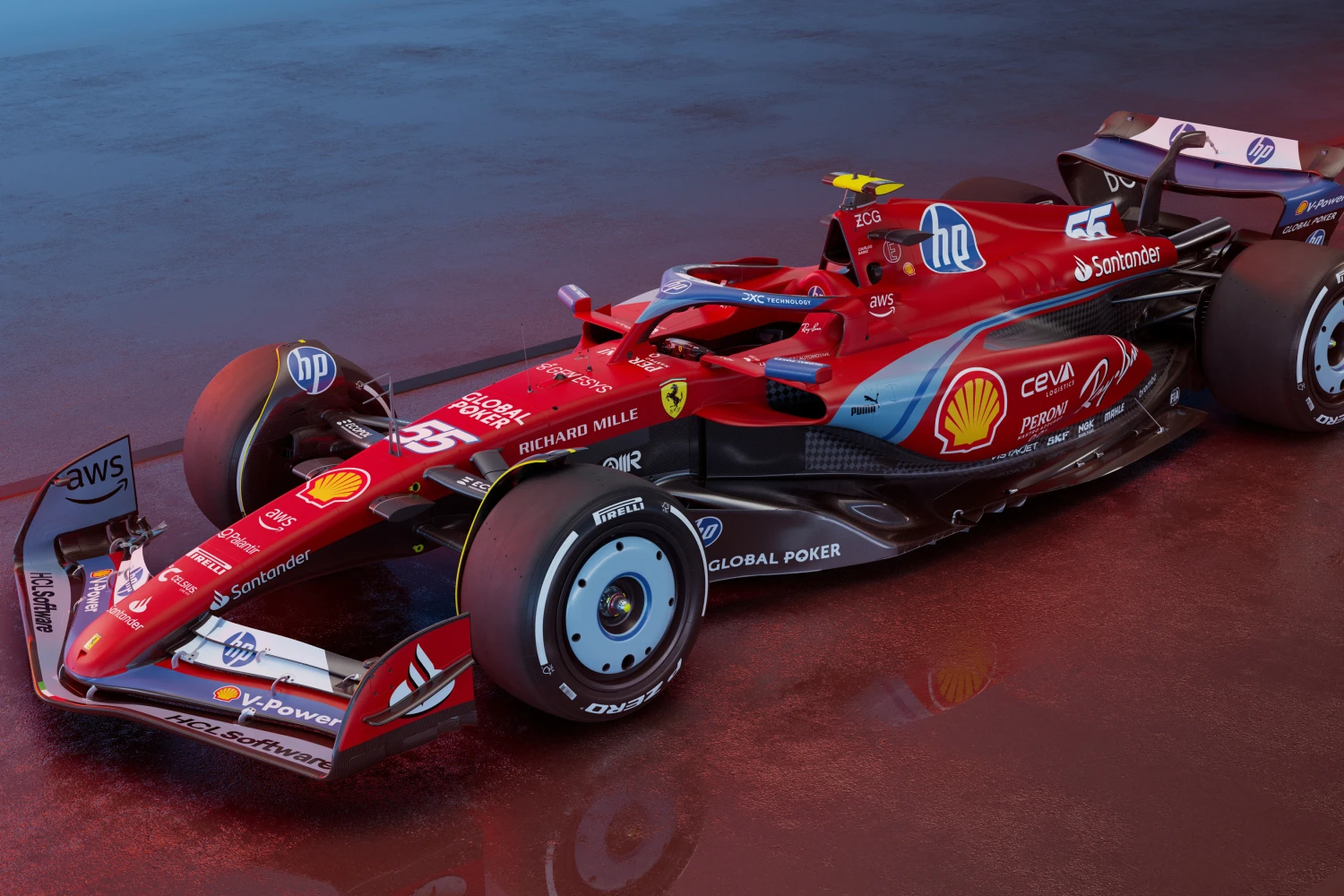 Ferrari dévoile sa livrée pour le Grand Prix de Miami