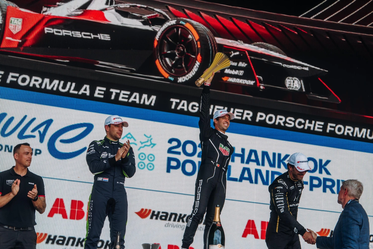ePrix de Portland 2024 – Course 1 : Antonio Felix da Costa enchaîne, les Jaguar en difficulté