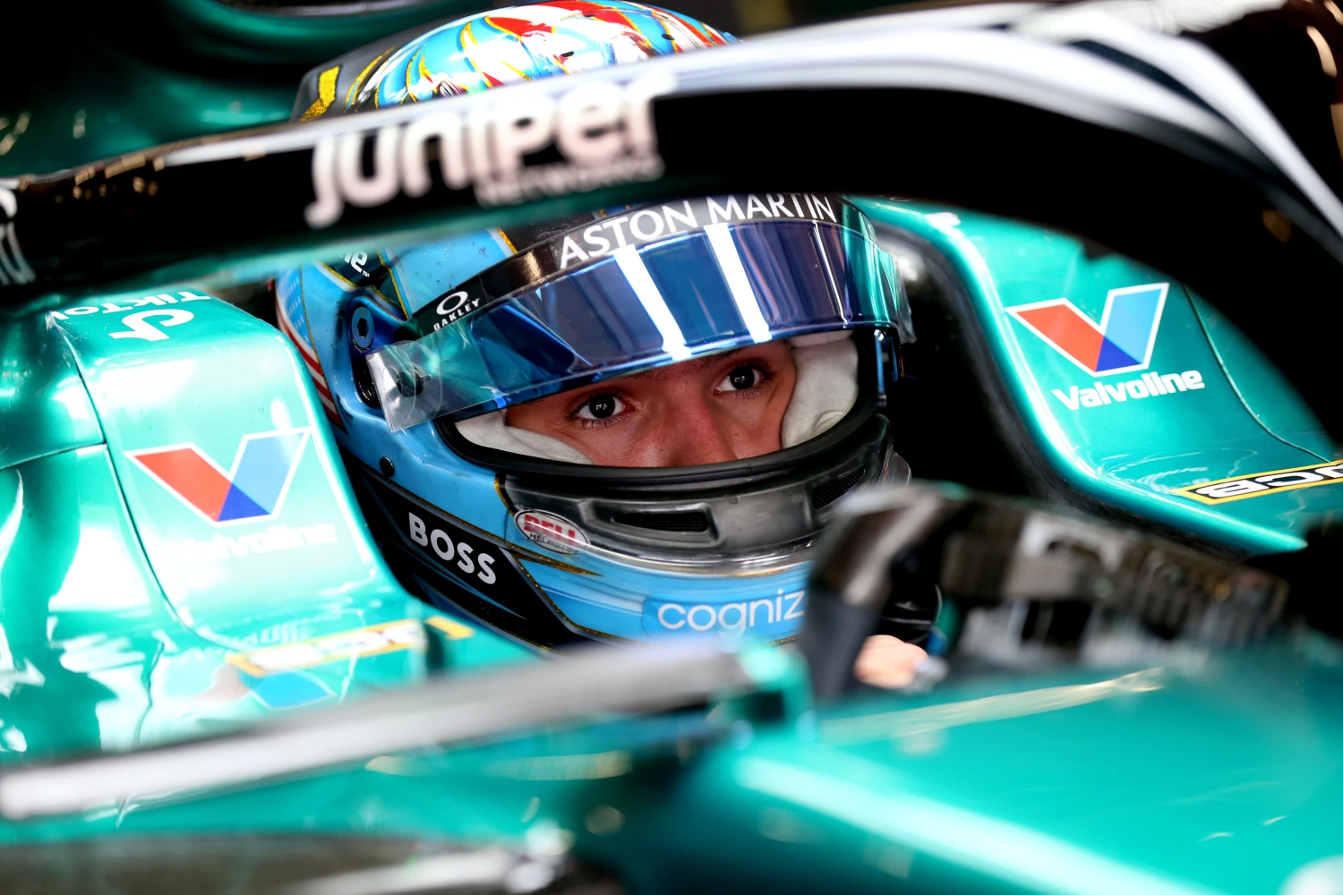 Aston Martin a testé le pilote de F2, Jak Crawford, en essais privés