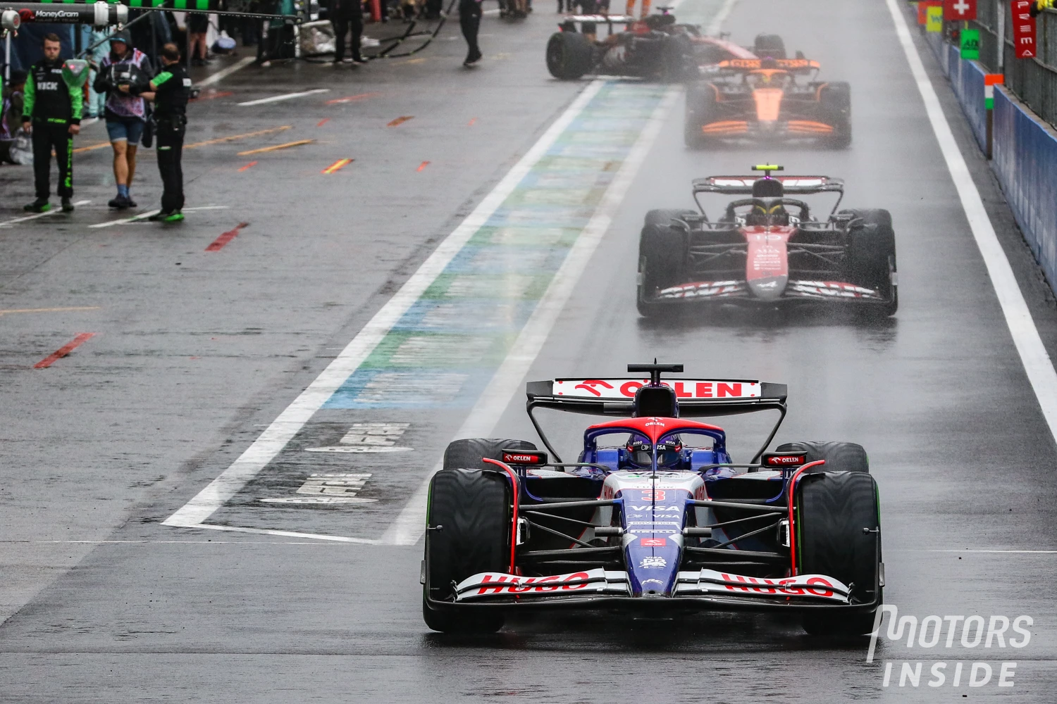 La course sprint de F2 reportée à cause des fortes pluies à Spa