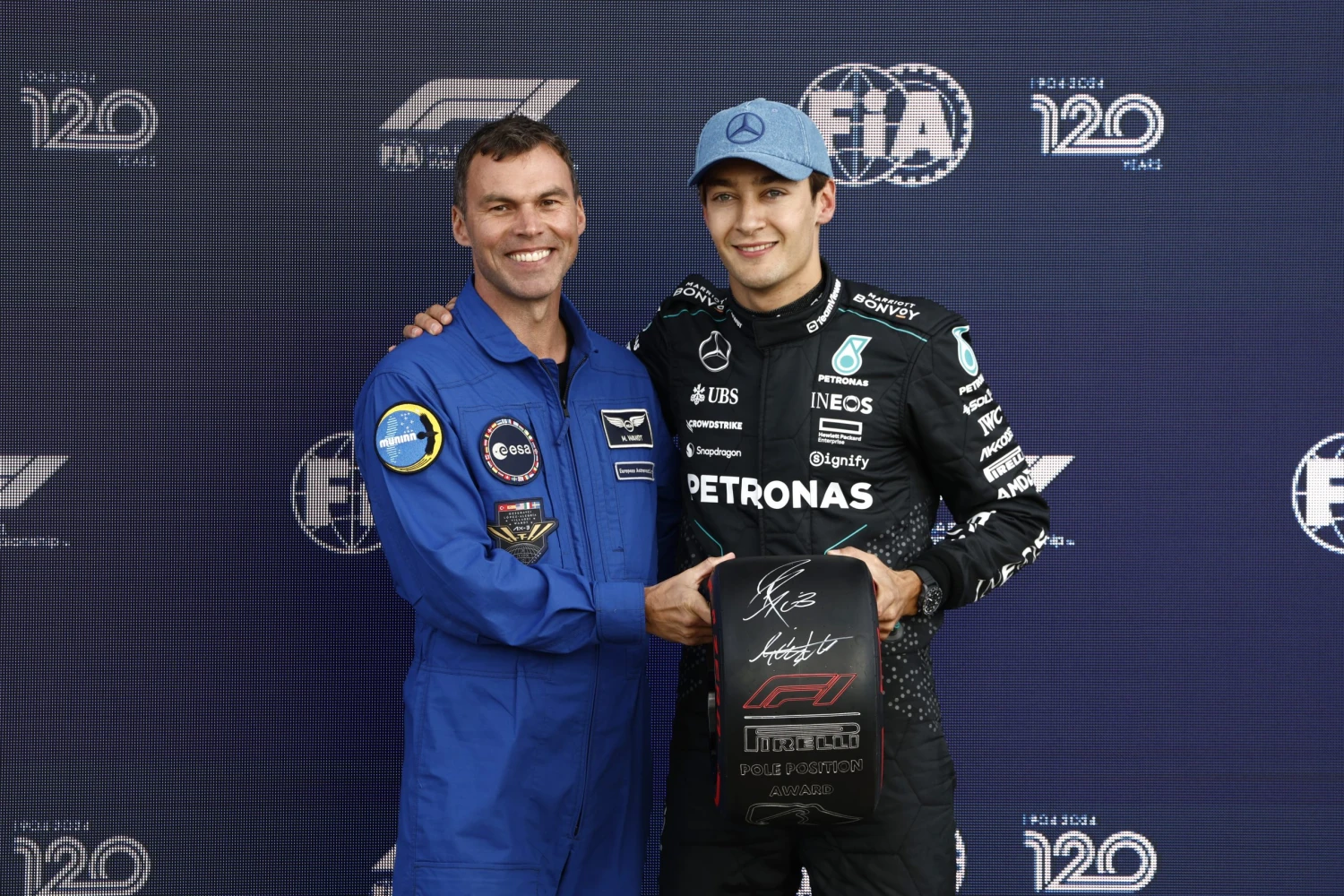 Marcus Wandt a emmené le drapeau de la FIA avec lui dans l’espace