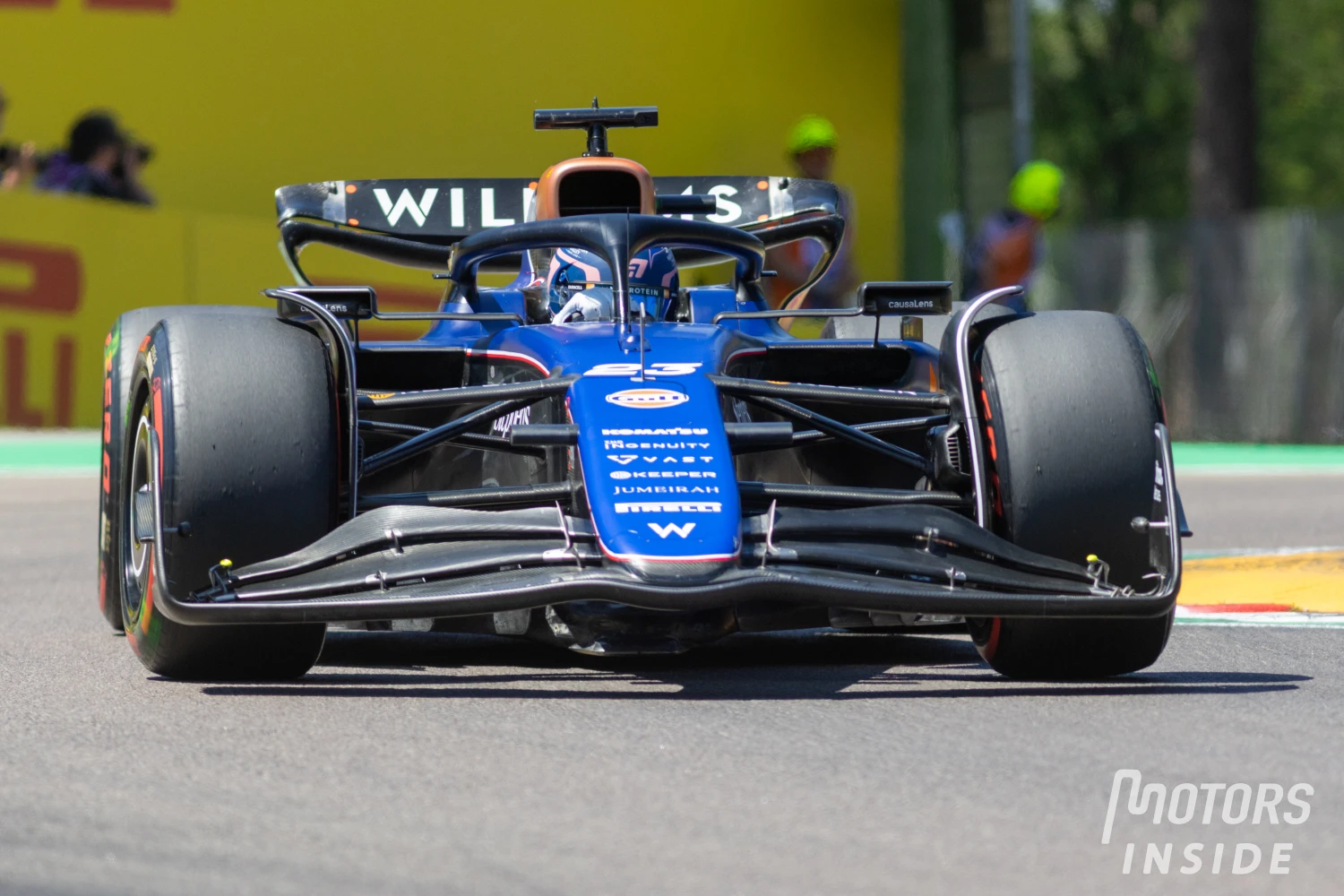 Albon : « beaucoup de points perdus en début de saison »