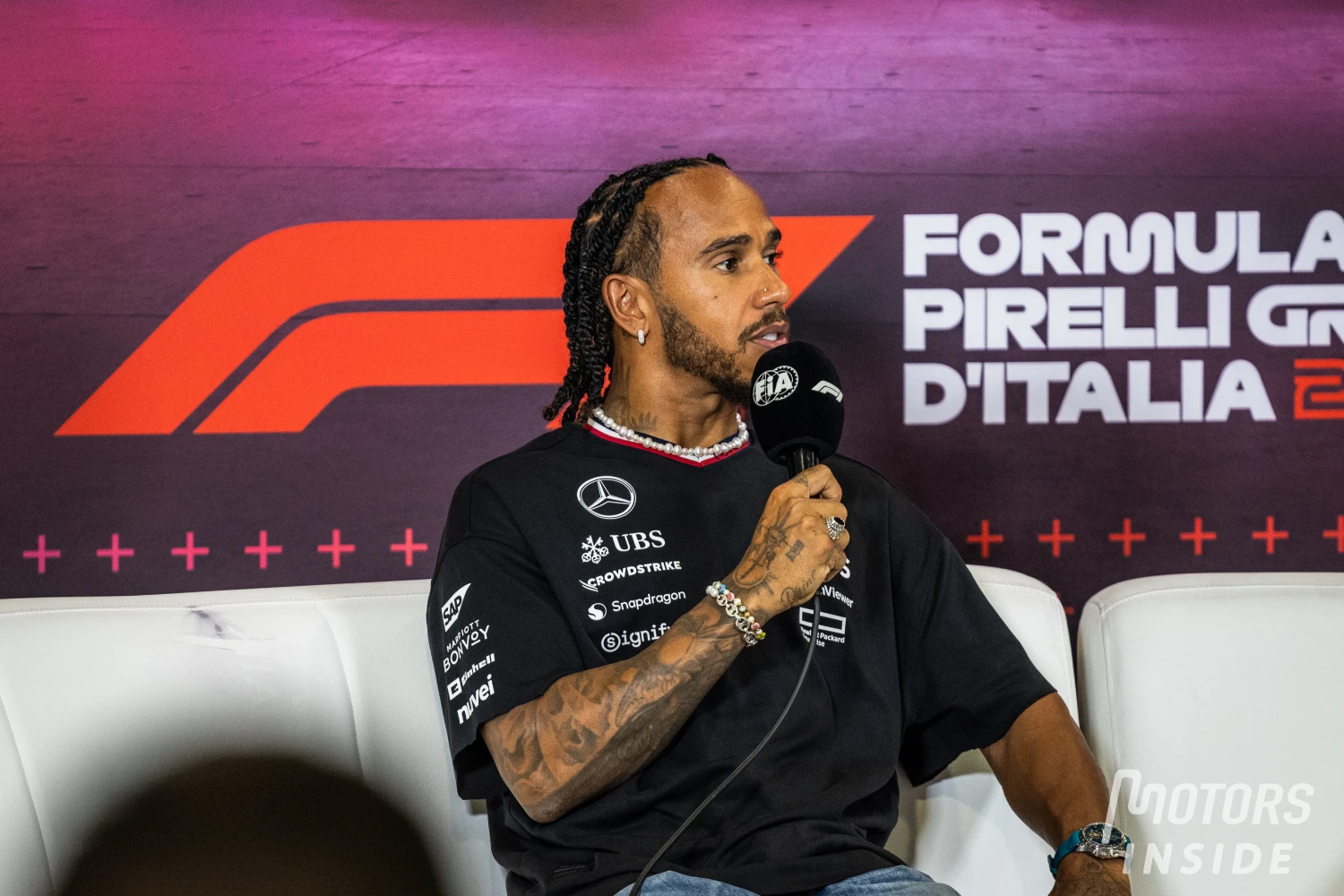 Même après plus de 300 GP, le plaisir est toujours là pour Lewis Hamilton
