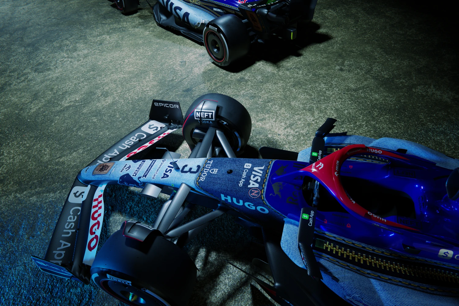 Les F1 de Racing Bulls seront habillées en jean pour le Grand Prix de Singapour