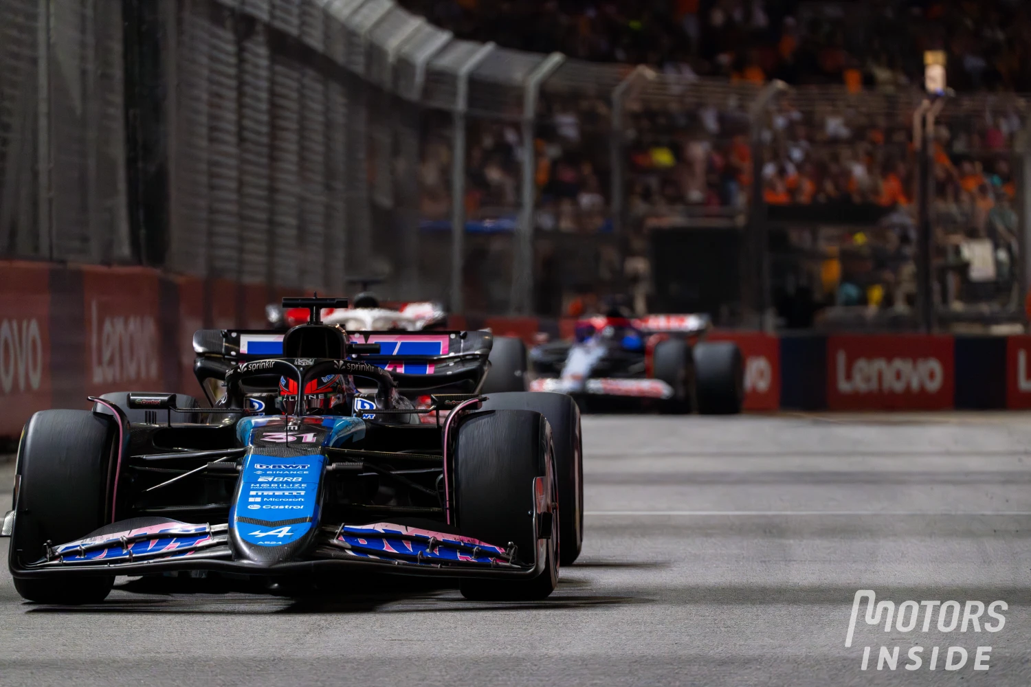 Esteban Ocon fataliste après sa 13e place à Singapour