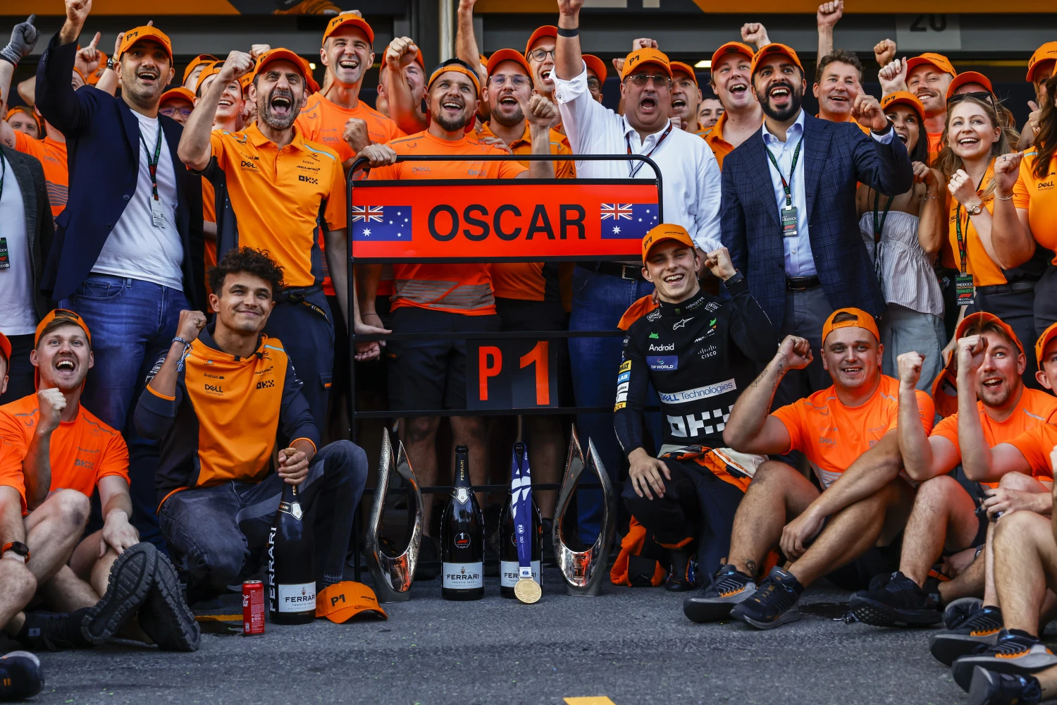 McLaren amendée de 5000 € pendant le Grand Prix à Bakou