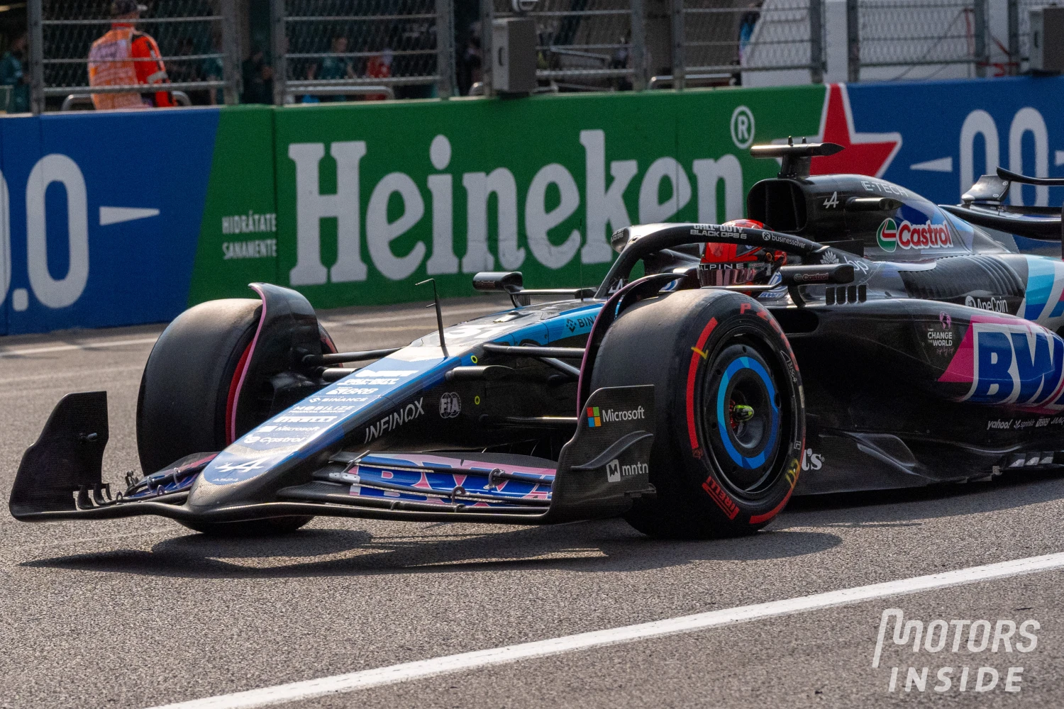Esteban Ocon partira depuis les stands au Grand Prix du Mexique