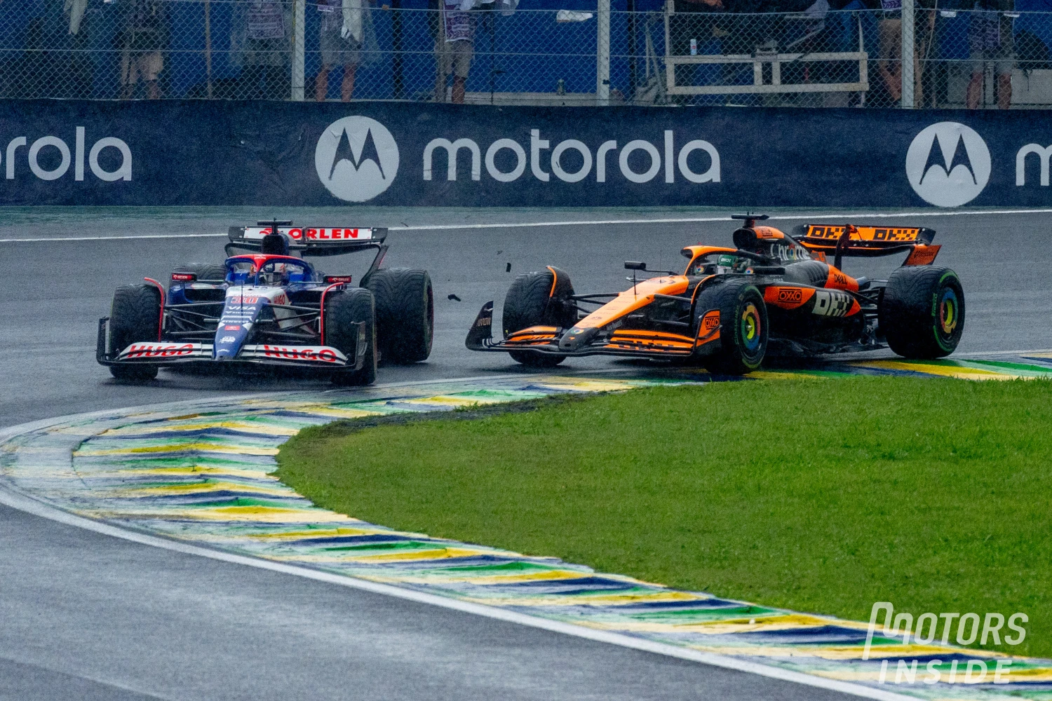 2 points de pénalité pour Oscar Piastri après son accrochage avec Liam Lawson à Sao Paulo