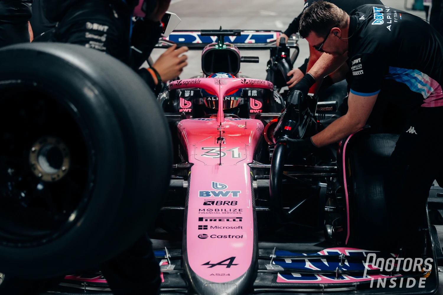 Esteban Ocon, une course difficile à Las Vegas