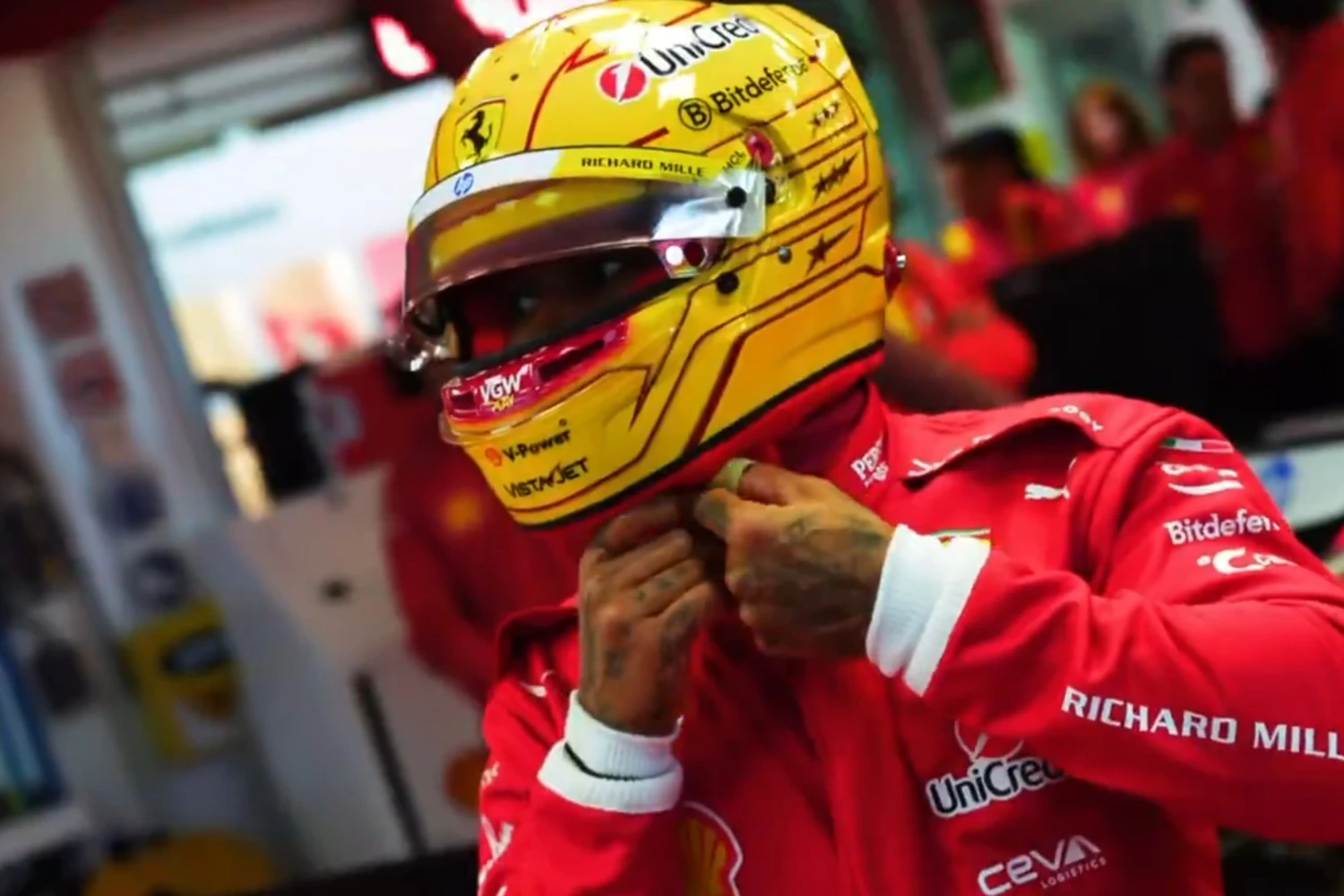 Hamilton : « Ferrari a tout pour remporter un championnat du monde »