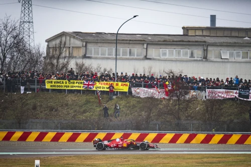 Les photos de Ferrari en roulage à Fiorano avec Hamilton et Leclerc