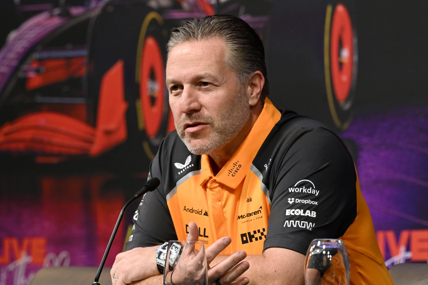 Zack Brown veut laisser les fans de F1 assister aux essais privés