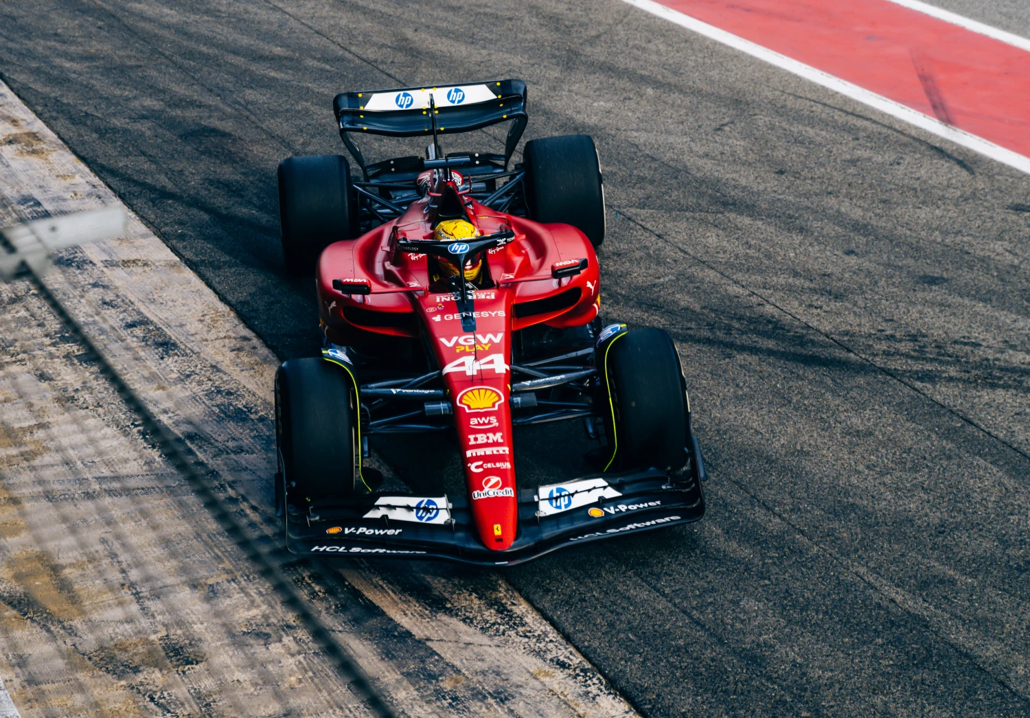 Ferrari a fait rugir le moteur de la SF-25
