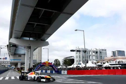 Le showrun de Red Bull à Tokyo