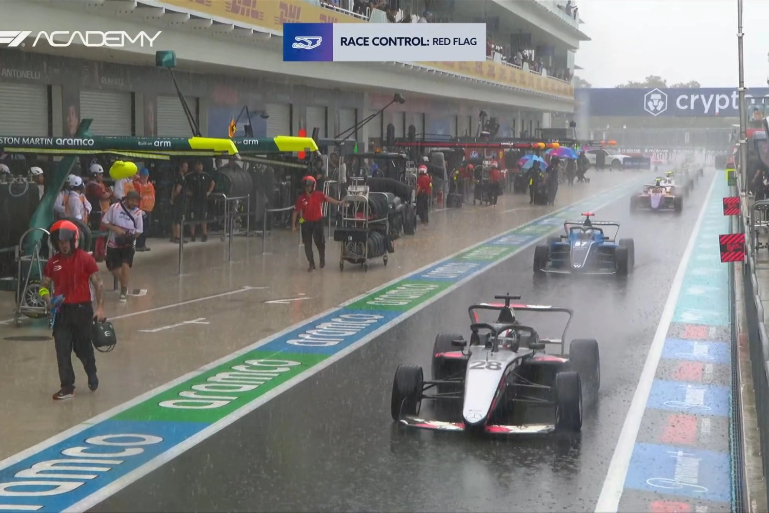 F1 Academy  : La course 2 de Miami annulée