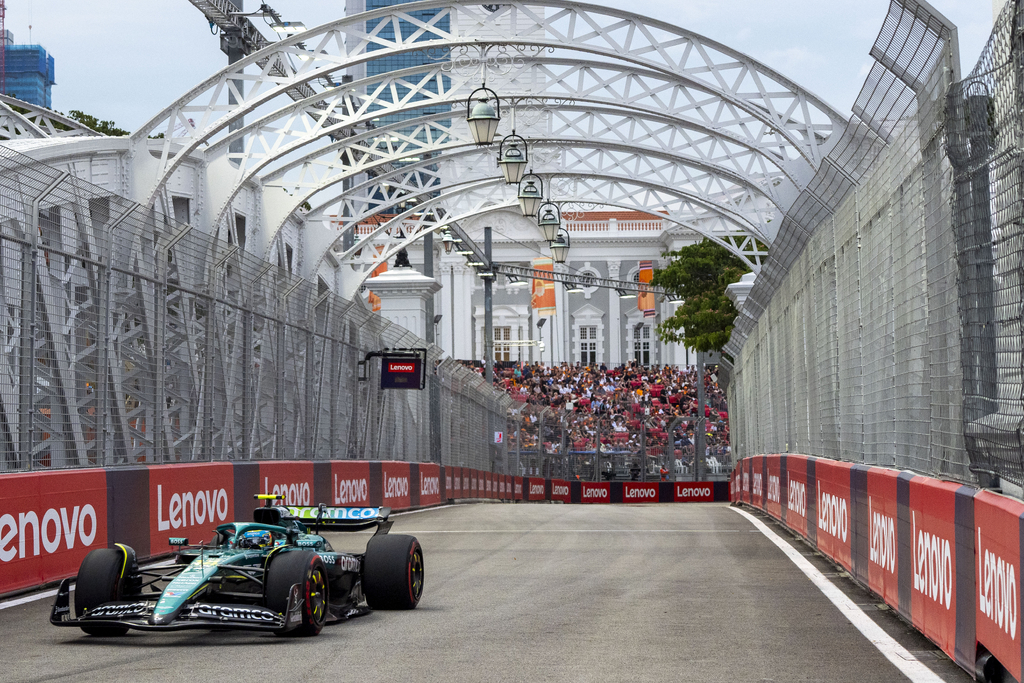 Fernando Alonso à Singapour