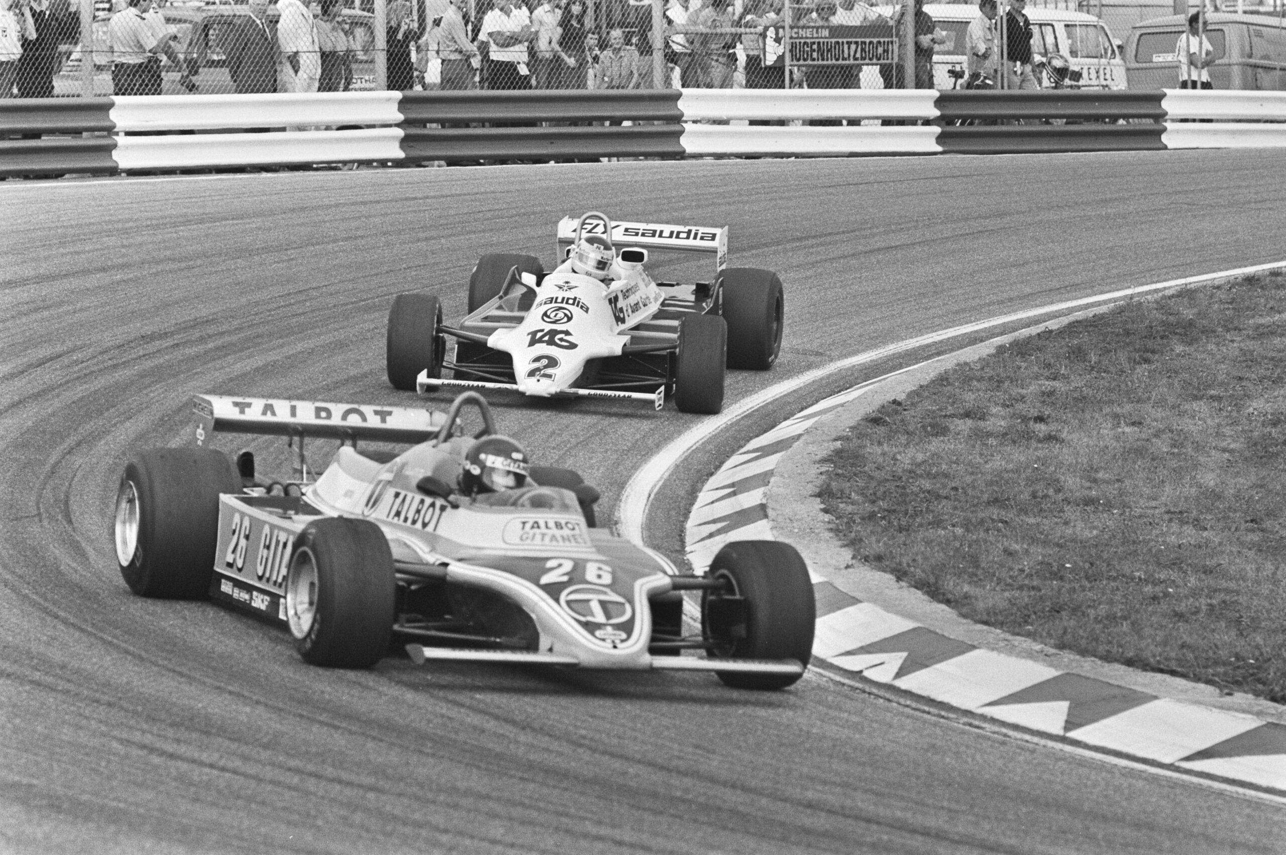Jacques Laffite était un concurrent sérieux pour le titre en 1981.