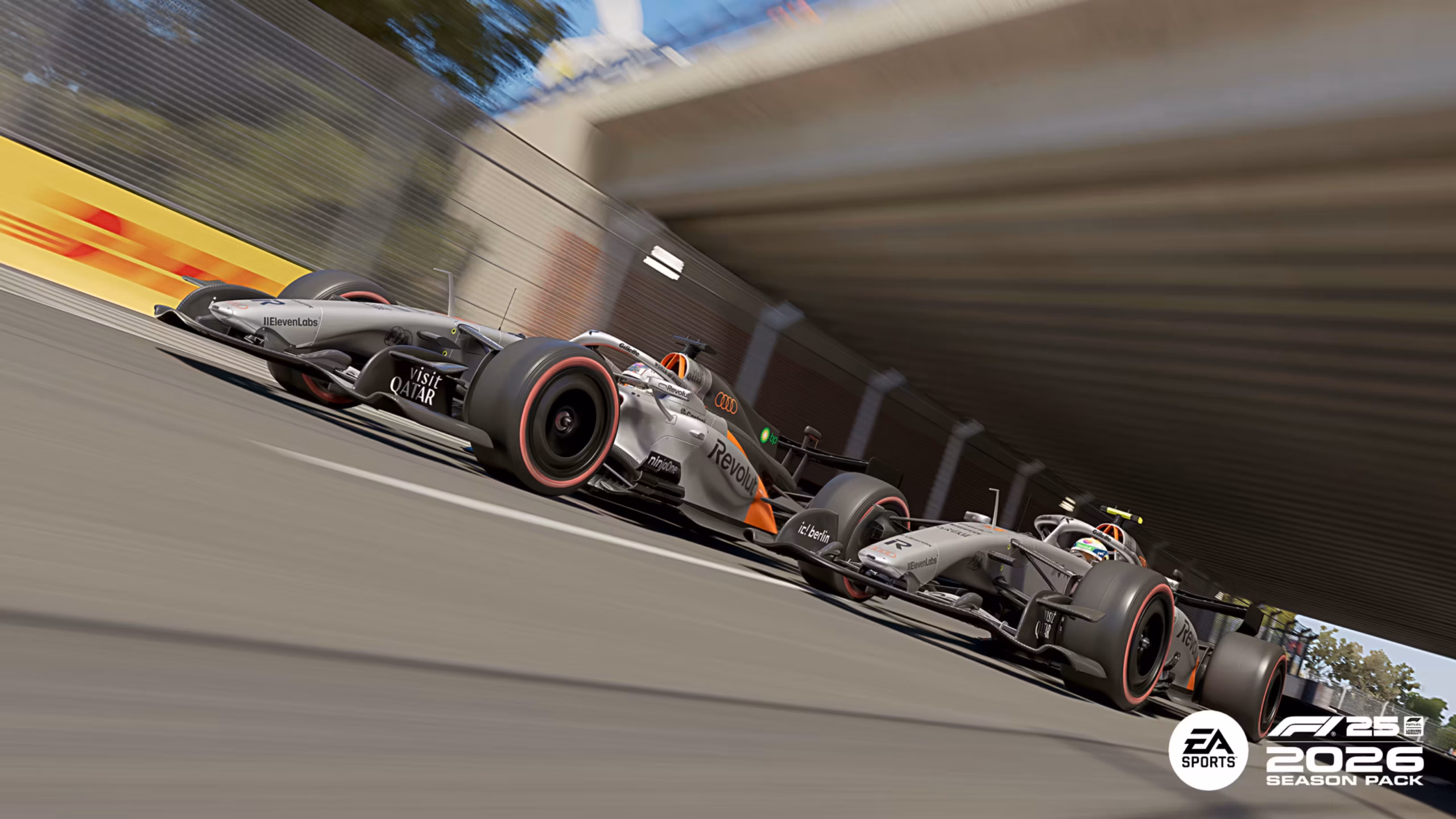 EA met F1 25 à jour pour la saison 2026, faute de F1 26